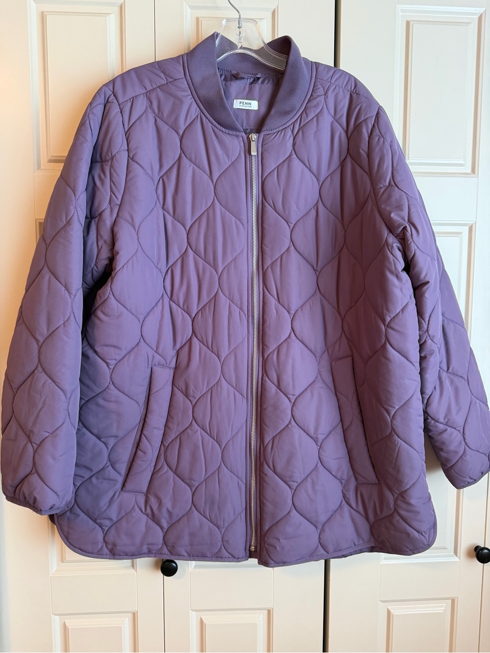 Penningtons Quilted lilac cocoon Jacket